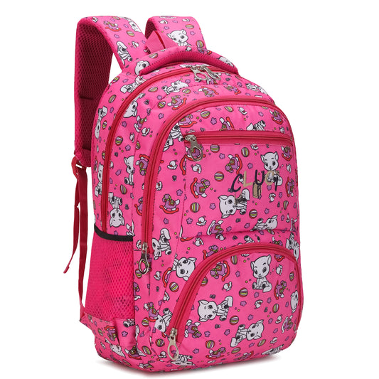 Heavy Duty Waterproof Backpack for Girls & Women – Ideal for School, College, and Daily Use | Stylish, Durable, Multi-Compartment Bag | Lightweight, Comfortable Straps