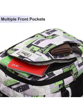 CLUCI 35L Printed School & College Backpack | Stylish Casual Bag