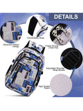 CLUCI 35L Printed School & College Backpack | Stylish Casual Bag