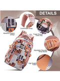 CLUCI 35L Printed School & College Backpack | Stylish Casual Bag