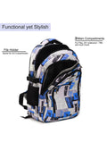 CLUCI 35L Printed School & College Backpack | Stylish Casual Bag