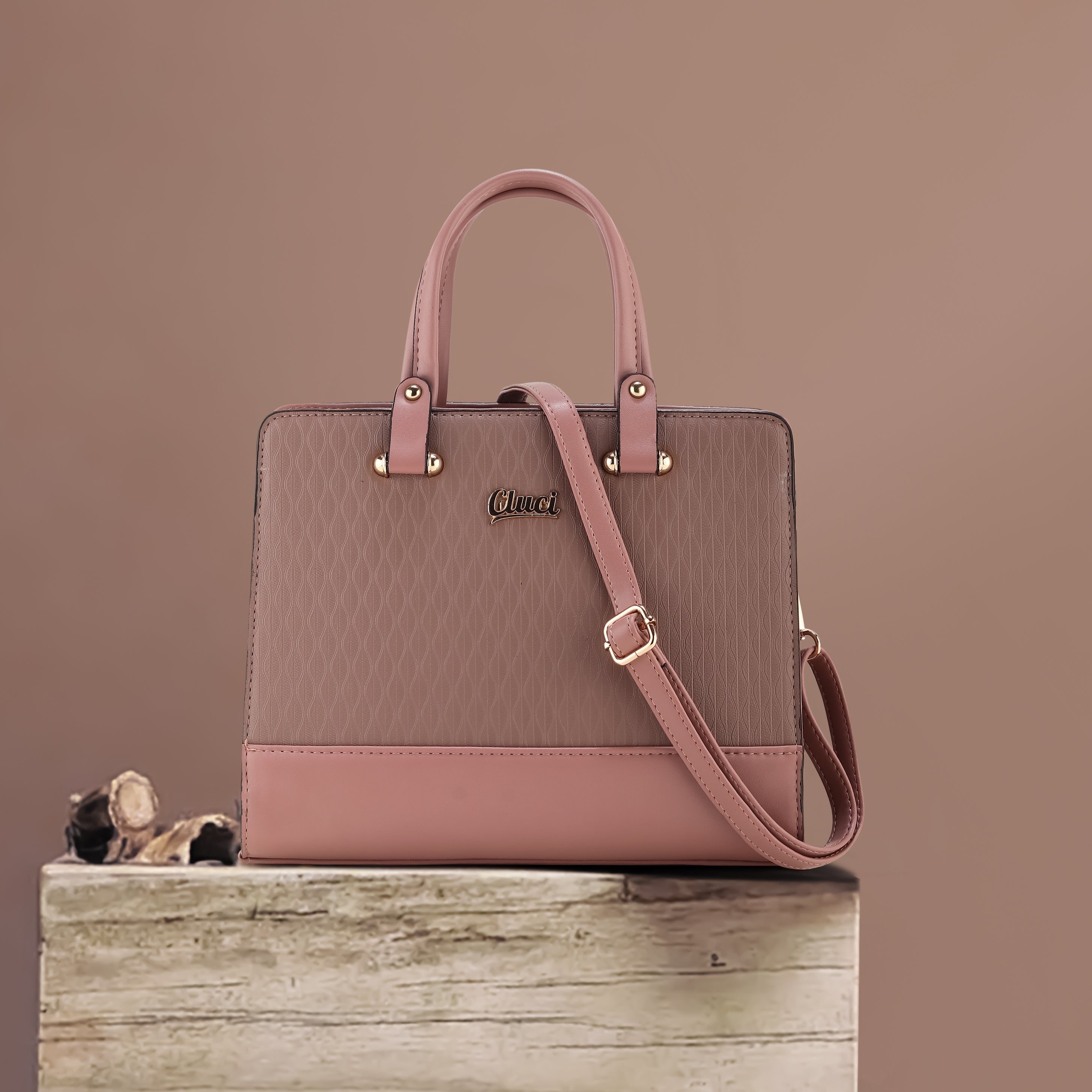 Cluci Women’s Handbag | Premium Structured Tote with Shoulder Strap for Office & Daily Use