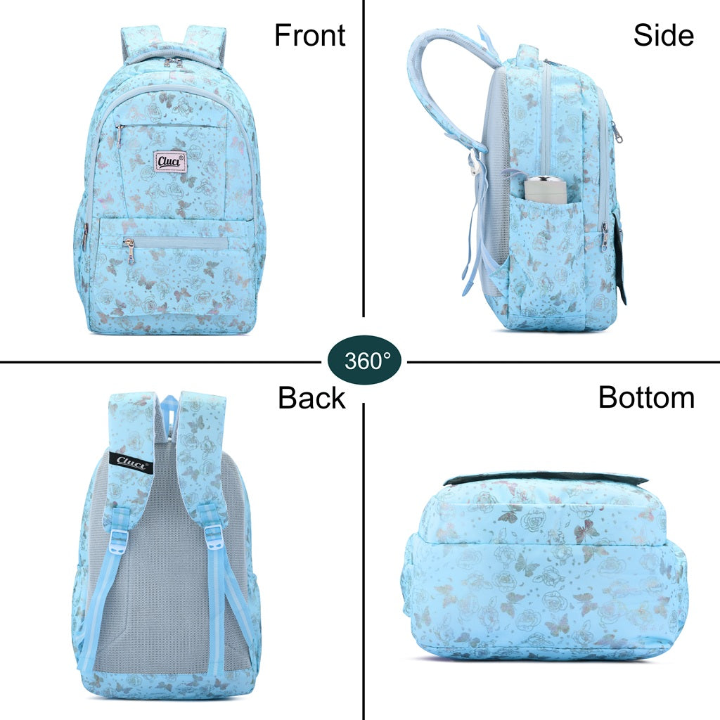 Cluci 30L Premium Backpack for Kids & Adults | Soft Padding, Durable Fabric & Modern Design
