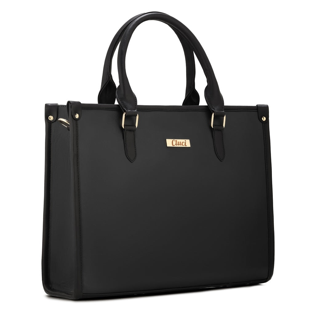 Cluci Women’s Tote Bag | Premium Structured Handbag with Shoulder Strap for Office & Daily Use