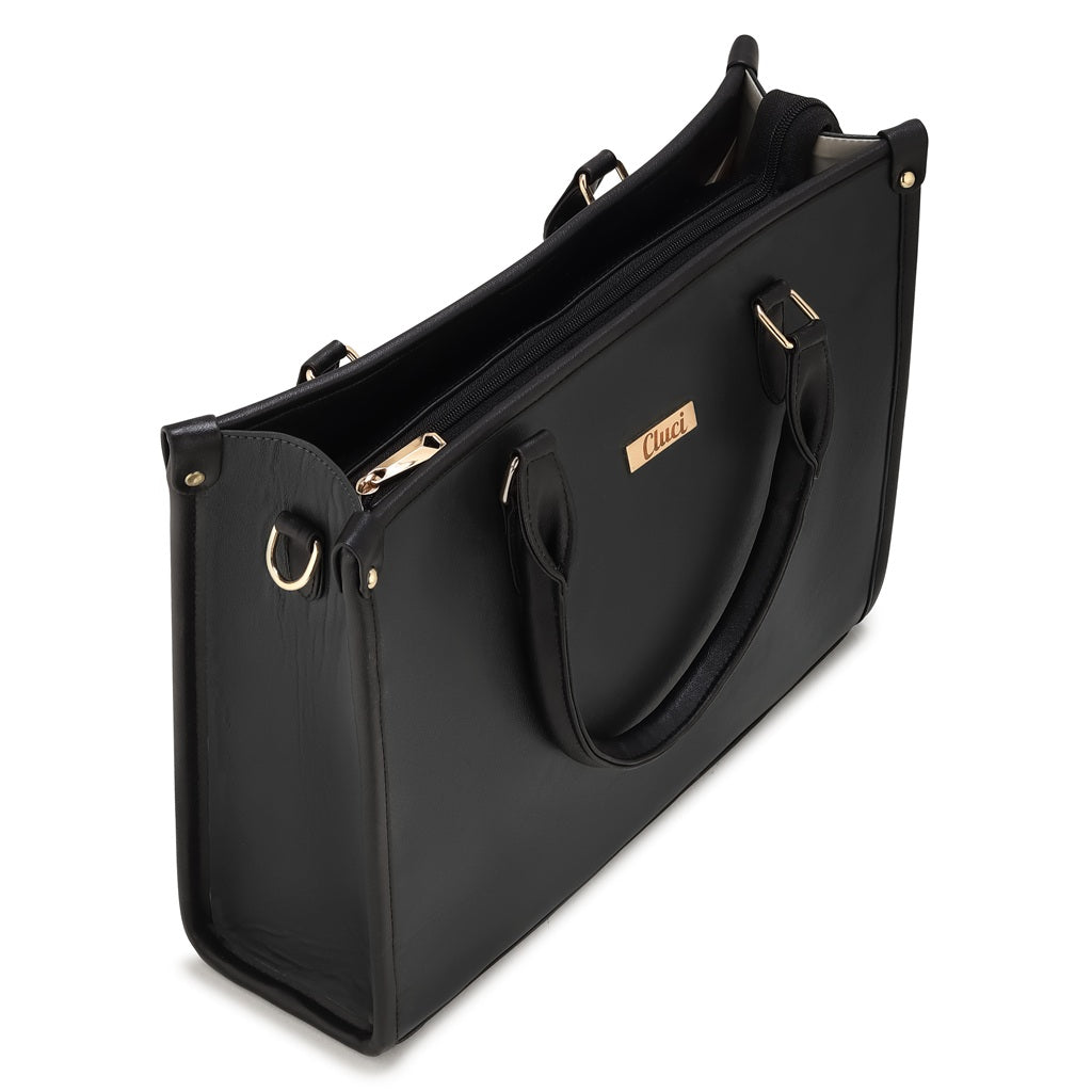 Cluci Women’s Tote Bag | Premium Structured Handbag with Shoulder Strap for Office & Daily Use