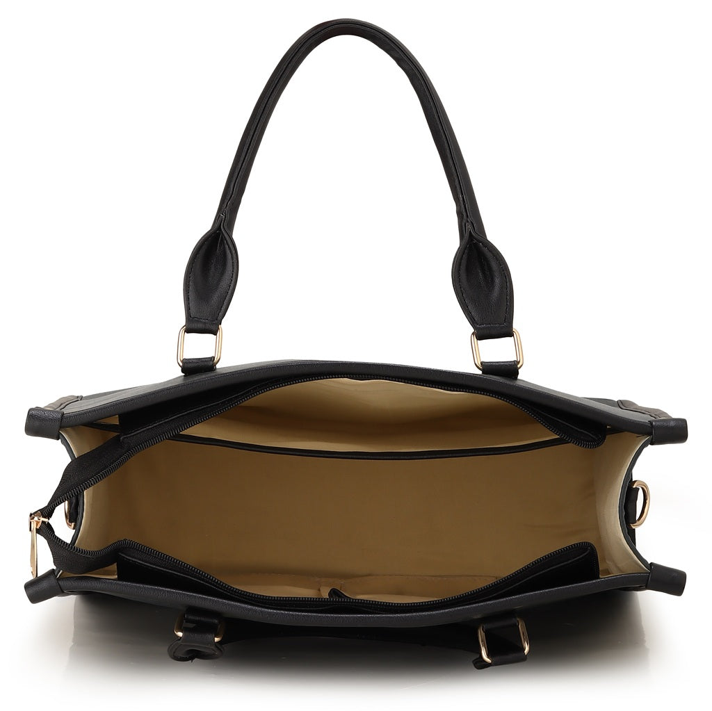 Cluci Women’s Tote Bag | Premium Structured Handbag with Shoulder Strap for Office & Daily Use