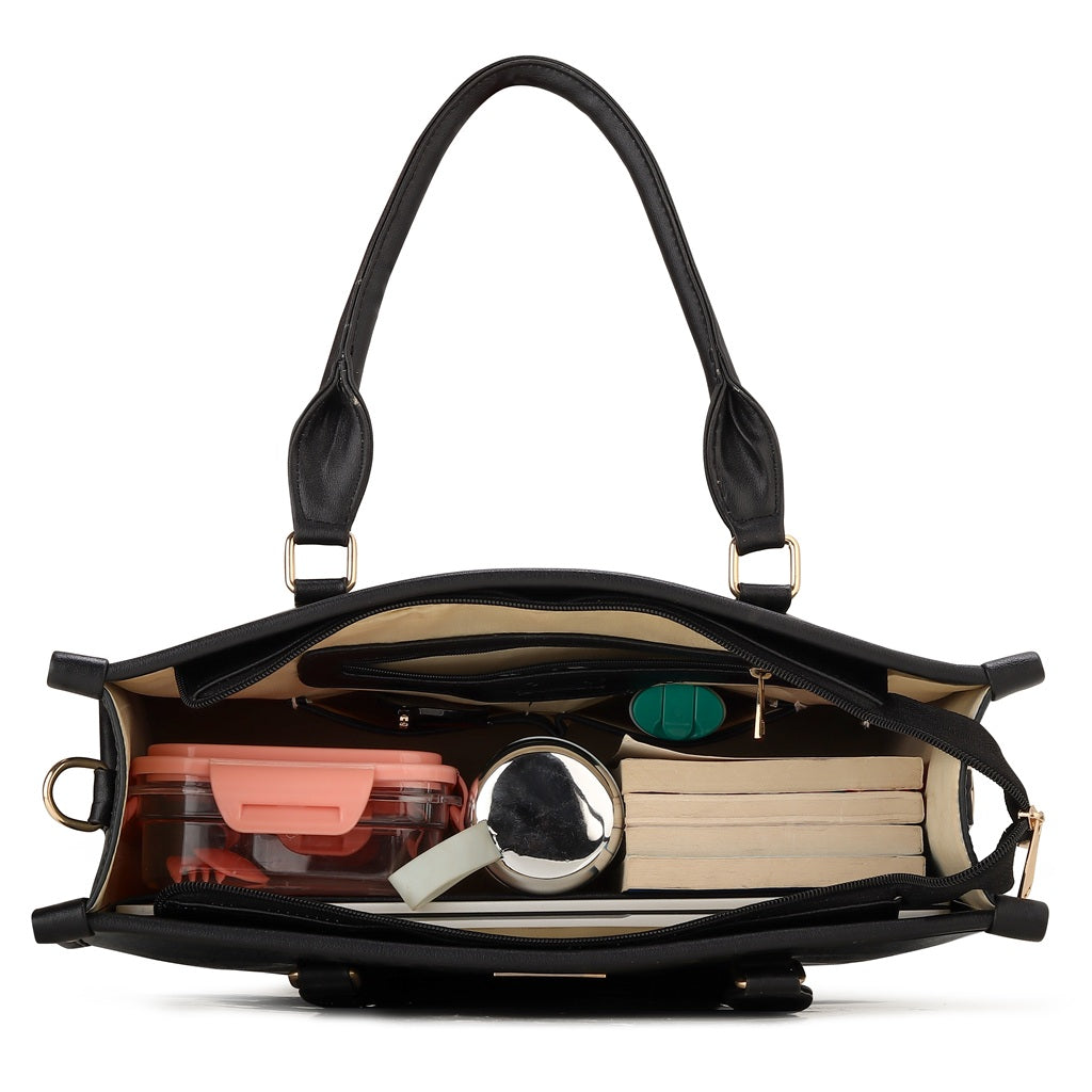 Cluci Women’s Tote Bag | Premium Structured Handbag with Shoulder Strap for Office & Daily Use