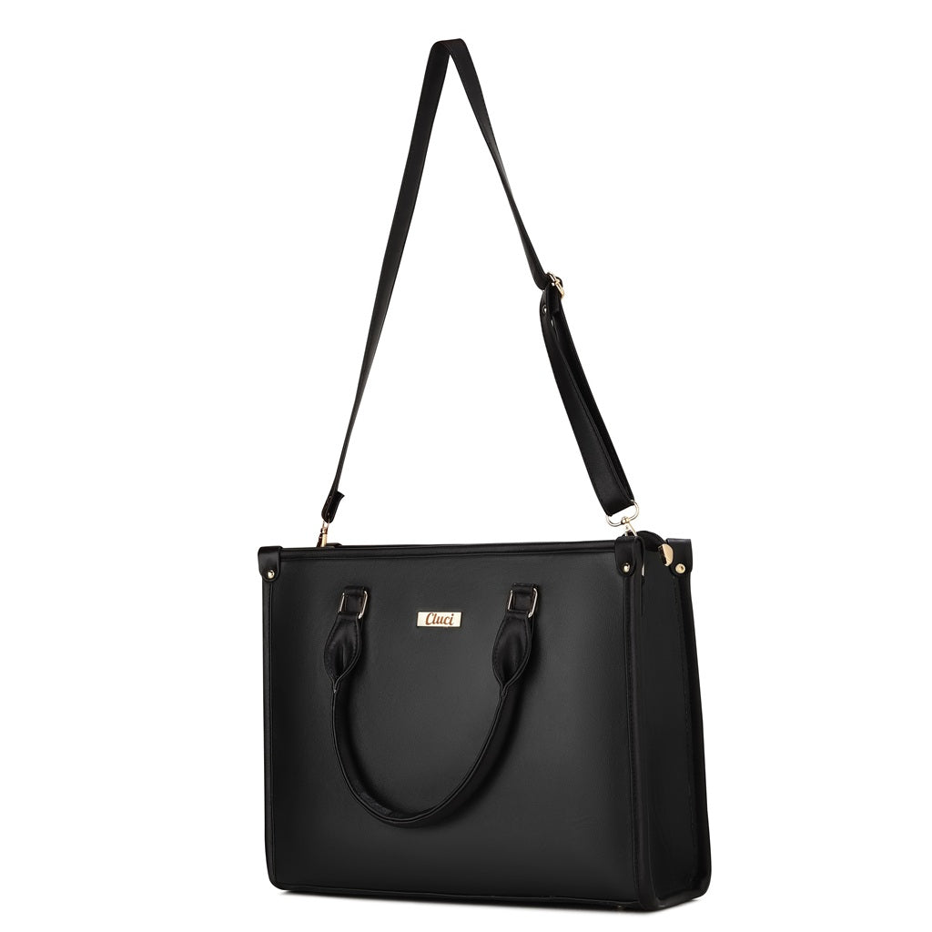 Cluci Women’s Tote Bag | Premium Structured Handbag with Shoulder Strap for Office & Daily Use